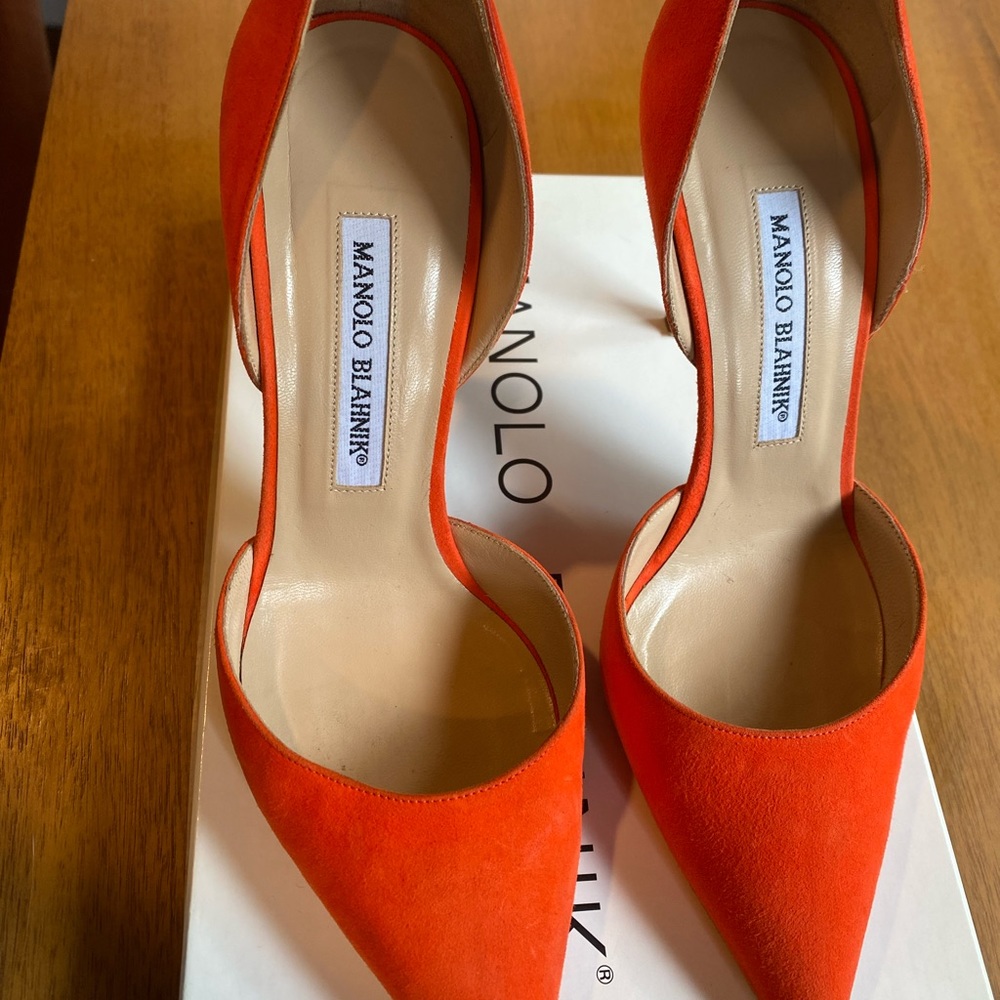 Manolo Blahnik D’Orsay Pumps SZ 7.5